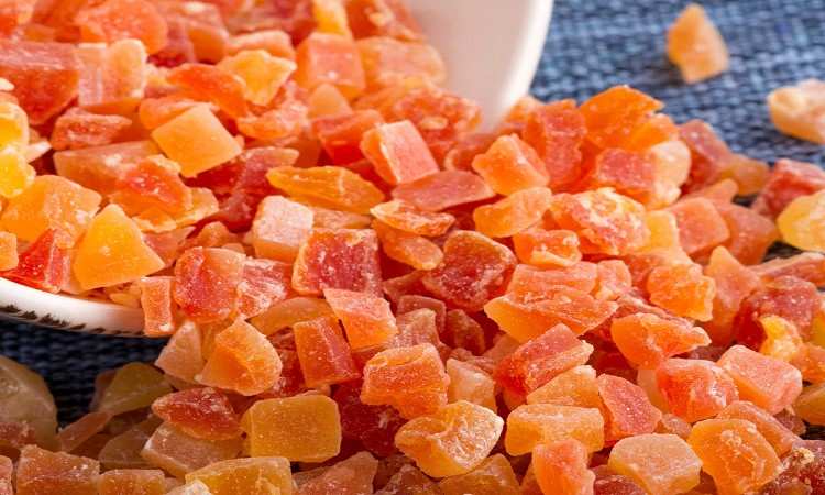 تصویر 1 از میوه خشک مخلوط حبه ای در بسته های 250 و 400 گرمی